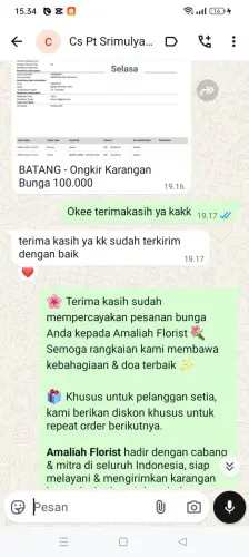 Testimonial Papan Bunga kaduhauk