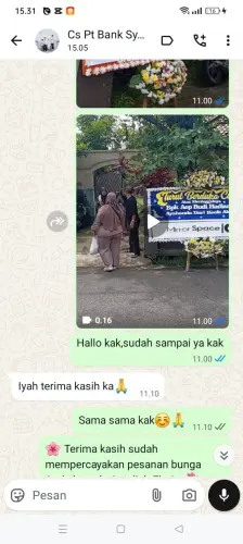Testimonial Papan Bunga kaduhauk