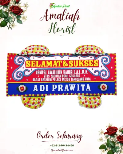 Karangan Bunga Ucapan Selamat kaduhauk