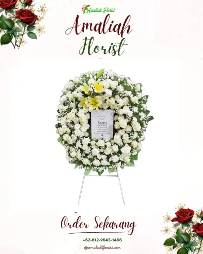 Krans Bunga Duka Cita kaduhauk